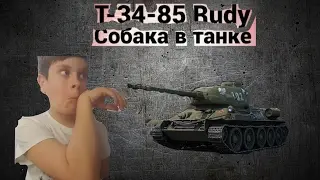 Бой на Т-34-85 Rudy и сравнение с Т-34-85