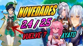 DIA DE FILTRACIONES POSIBLE HABILIDAD DE AYATO/VENTI VUELVE? /BANNERS / YAE EN LIYUE /GENSHIN IMPACT