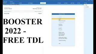Tally Booster 2022 - Free TDL - Gift from Frontier Softech