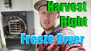 Harvest Right Freeze Dryer Set Up And First Cycle | Setting up a Freeze Dryer