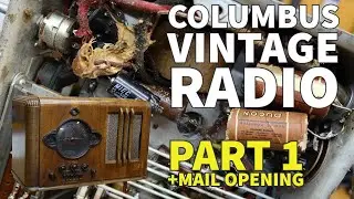 Columbus Model 65 vintage valve radio – Tear down and clean