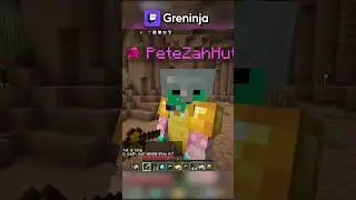 Greninja had a little trouble finding the portal #blockwars