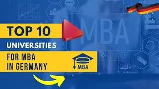 Top 10 Universities for MBA in Germany!