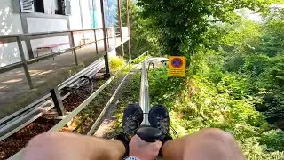 Wie STARK sind die lateralen Kräfte bitte?! | Heimwehfluh Interlaken Rodelbahn🇨🇭