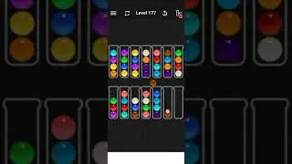 ball sort color puzzle game level 177 | ball sort color level 177