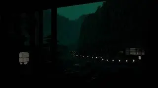 Soft Rain Sounds at a Quiet Lakeside Cabin 🌧 (No Ads) | Relaxing Night Ambience for Deep Sleep