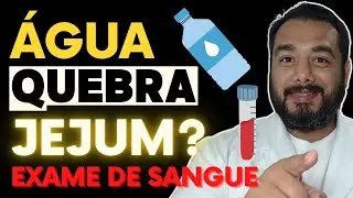 Does water break a fast? Can you drink water before a blood test? | Prof. Dr. Victor Proença