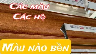 Tư vấn Màu nhôm chọn làm cửa nhà năm 2025