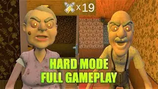 Grandpa And Granny House Escape Hard Mode Full Gameplay Android