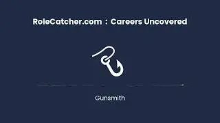 Gunsmith : Careers Uncovered