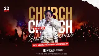 SUNDAY SERVICE - 22ND SEPT. 2024