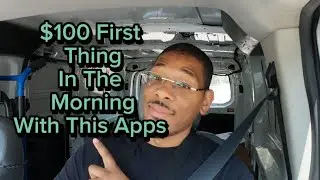 Yall Stay Sleeping On This App $100 First Thing In The Morning