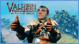 Valheim with the Bros - E03 and 04 - Trying to build a roof