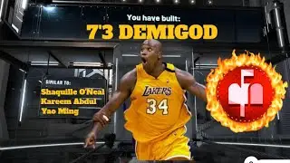 *NEW* 7'3 PAINT MASHING POST SCORER DEMIGOD BUILD IS BREAKING NBA 2K23! MOST OVERPOWERED BUILD 2K23!