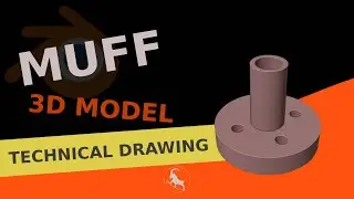 Muff 3D modeling in blender