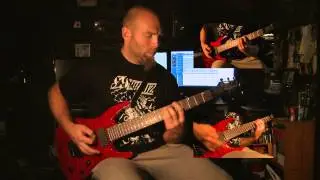 Blood Red Throne - Soulseller guitar by Død