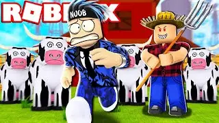 🔥 ПОБЕГ ОТ СТРАШНОГО ФЕРМЕРА В РОБЛОКС !?! Roblox