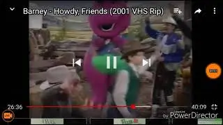 Barney and Friends (Barney: Howdy, Friends!) Say goodbye to the Circus