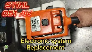 STIHL 051 Old but Gold / Electronic system problem #stihl