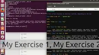 Bash Shell Scripting in a Minute Version 1.0