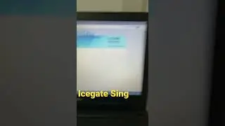ICE-GATE SIGN