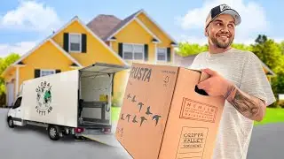 Nu flyttar vi till ett RIKTIGT hus!