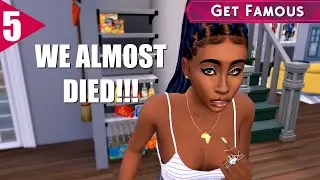WE ALMOST DIED!!! 🎮A SIMS 4 MACHINIMA VLOG SERIES VOICEOVER Get Famous Episode 5