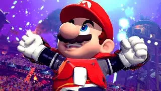 Mario Strikers Battle League - Walkthrough Part 1 Gameplay - Cannon Cup Complete - Mario vs Rosalina