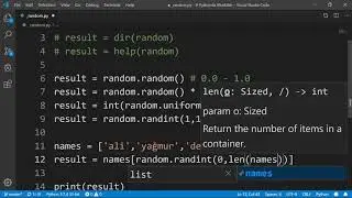 Python - Random Modülü Kullanımı