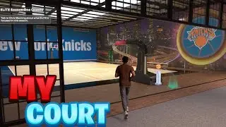 HOW TO GO TO YOUR MY COURT IN 2K25