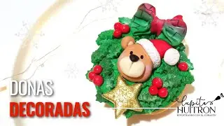 Donas decoradas 🎄😍🐻