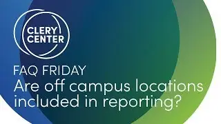 FAQ Friday - Off Campus Locations