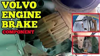 Volvo Engine Brake Component on Volvo Truck FM 440