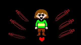 Битва с Чарой в "In my heart" Нарезка Атак | Fight with Chara! Slicing attacks