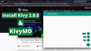 Kivy 2.0.0 and KivyMD setup