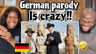 Reaction To Funny German Western Parody (Der Schuh des Manitu)