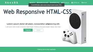 Cómo crear una página web responsive con HTML & CSS desde cero - tutorial en español