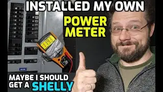 Monitor Whole House Power With Shelly EM!