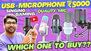 🎤 Best Mic for Singing, YouTube & Reels (2025) 🔥 Under ₹5000 | Maono vs Fifine vs JBL 🎧