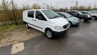 Надёжный и экономичный фургон Mercedes-Benz Vito!
