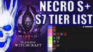 Best Necro Builds S7 FINAL TIER LIST & SHADOW BLOOD WAVE UPDATE| Diablo 4 Necromancer Season 7 Build