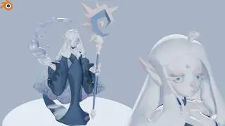 Blender Stylized Character Speed Sculpt