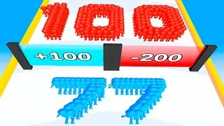 Crowd Number Run 3d