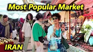 Do you Want to be Surprised Like me?!!! 🇮🇷 Walk in the Most Popular and Busiest Market in IRAN