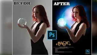 Photoshop cc Tutorial : Magic Light Effect-photoshop Manipulation In Adobe cc 2018
