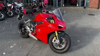 Ducati Panigale V4 S (Red) walkaround with engine sound for sale