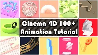 Oddly Satisfying Cinema 4D 100+ 3D Animation Tutorial