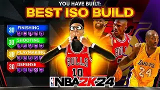 BEST GUARD BUILD IN NBA 2K24! GAMEBREAKING BEST BUILD IN NBA 2K24! BEST BUILD+BEST BADGES 2K24!