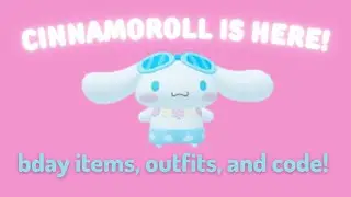 [mhkc] cinnamoroll birthday event + NEW CODE!