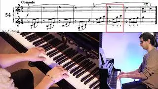 Beyer op.101 n.54 - Esecuzione